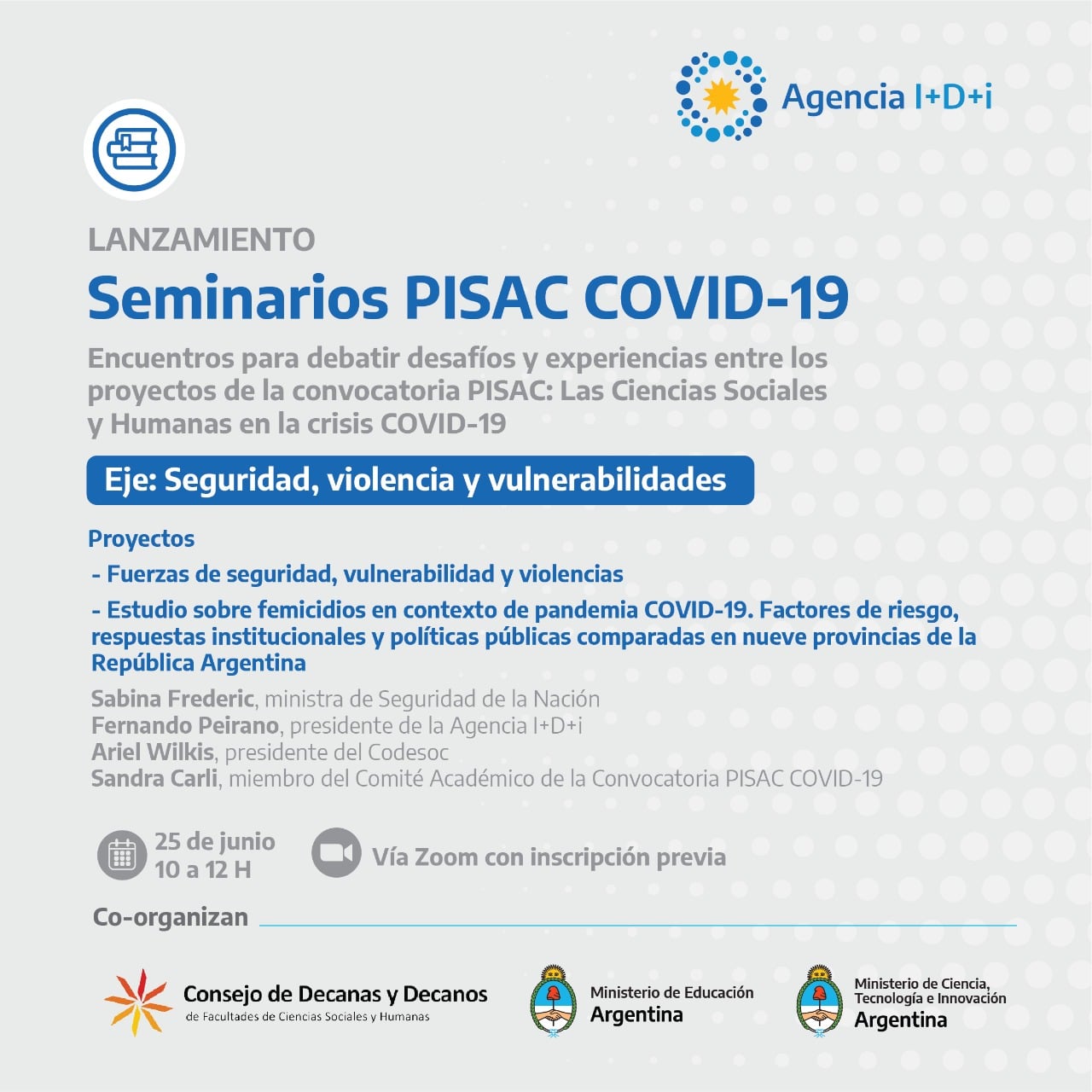 Proyectos PISAC COVID 19
