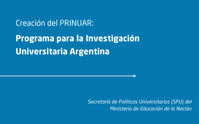 PRINUAR: Programa para la Investigación Universitaria Argentina