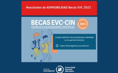 Resultados de admisibilidad BECAS EVC 2022