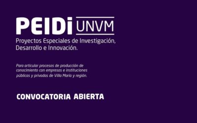 PEIDi UNVM: Convocatoria para presentación de proyectos especiales