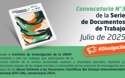 Se lanzó la 3º Edición de la Serie Documentos de Trabajo