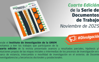 Se lanzó la 4ta Edición de la Serie Documentos de Trabajo