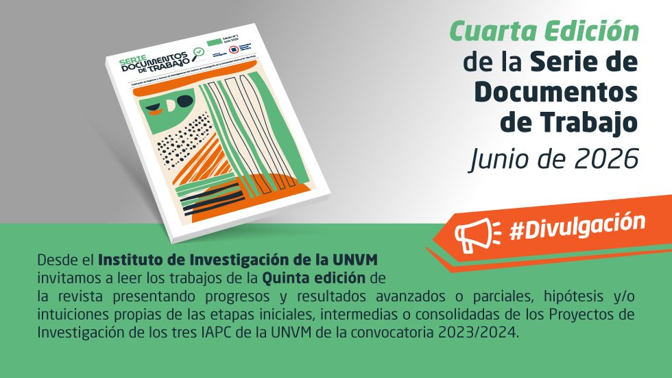 Se lanzó la 5ta Edición de la Serie Documentos de Trabajo