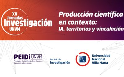Llega una nueva edición de las Jornadas de Investigación en la UNVM